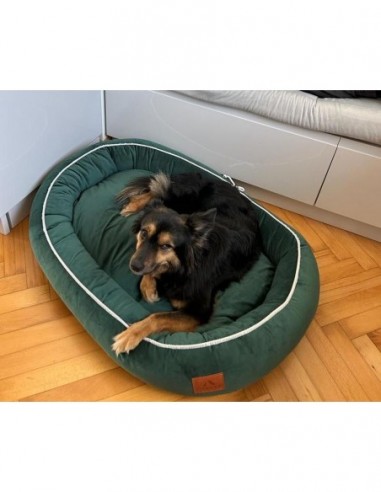 Mitto pet bed DEEP GREEN M 65X95 CM Mitto pet bed DEEP GREEN M 65X95 CM