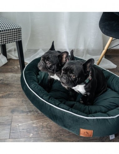 Mitto pet bed DEEP GREEN S 70X50 CM Mitto pet bed DEEP GREEN S 70X50 CM