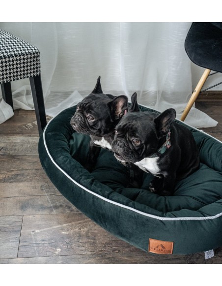 Panier de Mitto pour chien et chat DEEP GREEN S 70X50 CM