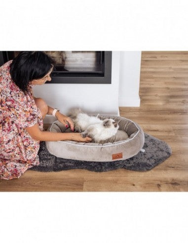 Hundebett Mitto HAZELNUT S 70x50 CM