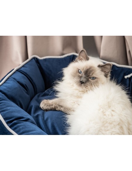 Hundebett Mitto OCEAN BLUE M 65x95 CM