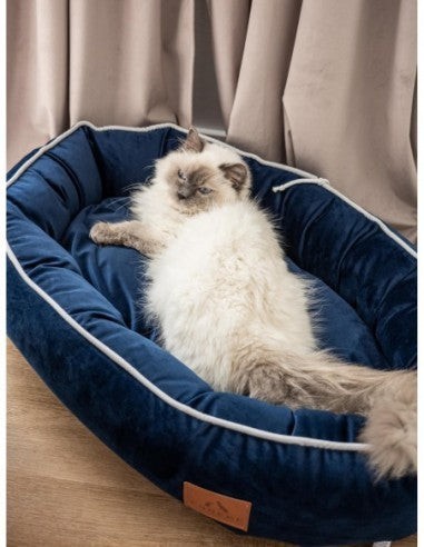 Mitto pet bed OCEAN BLUE S 70x50 CM Mitto pet bed OCEAN BLUE S 70x50 CM