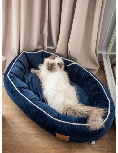 Hundebett Mitto OCEAN BLUE S 70x50 CM