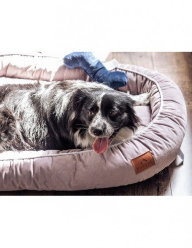 Hundebett Mitto PASTEL PURPLE M 65x95 CM
