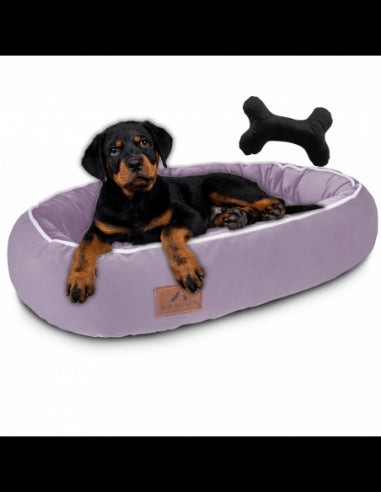 Hundebett Mitto PASTEL PURPLE S 70x50 CM