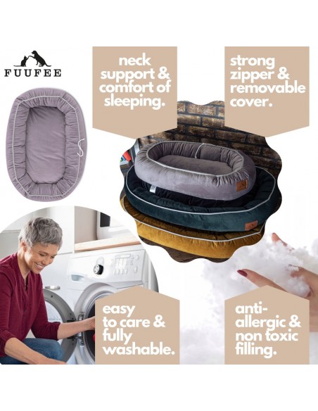 Mitto pet bed PASTEL PURPLE S 70x50 CM