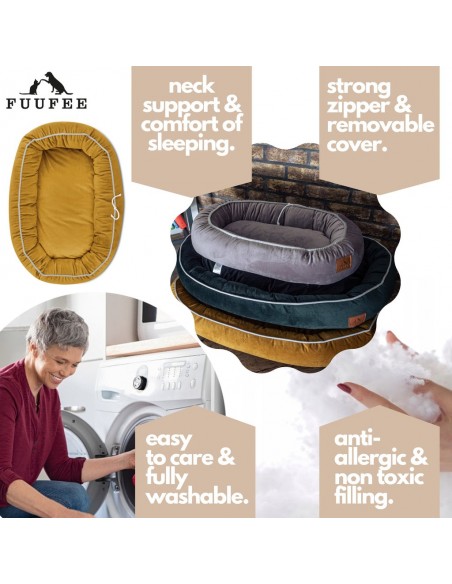 Mitto pet bed GRAPHITE M 90x60 CM