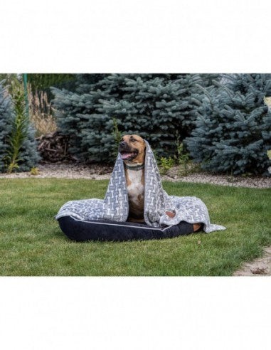 Mitto pet bed ULTRA BLACK M 65x95 CM Mitto pet bed ULTRA BLACK M 65x95 CM