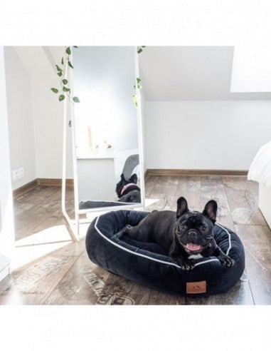 Mitto pet bed ULTRA BLACK S 70x50 CM Mitto pet bed ULTRA BLACK S 70x50 CM