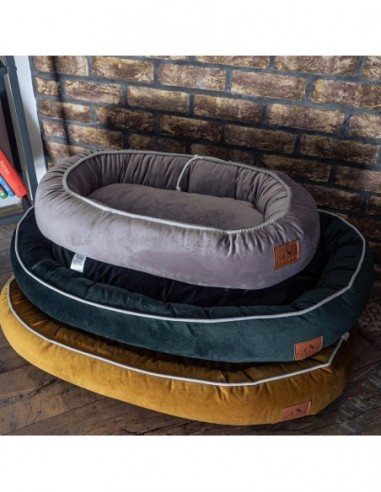 Mitto pet bed ULTRA BLACK S 70x50 CM Mitto pet bed ULTRA BLACK S 70x50 CM