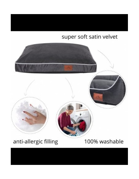 Matelas Perro pour chien et chat GRAPHITE M 60x80 CM