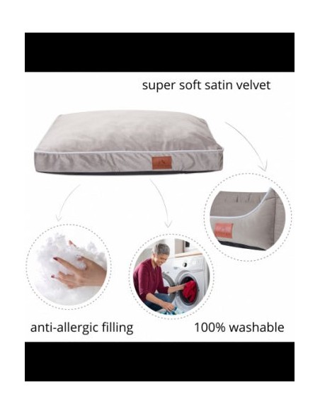 Matelas Perro pour chien et chat HAZELNUT M 60x80 CM