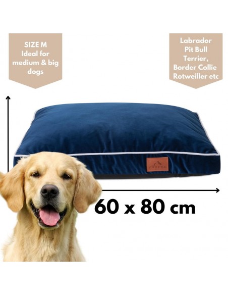 Cuscino PERRO OCEAN BLUE M 60x80 CM