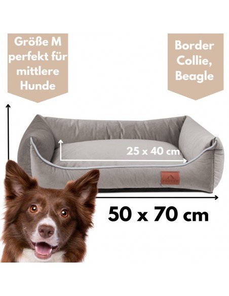 Sofa Miagio pour chien et chat HAZELNUT M 70x50cm