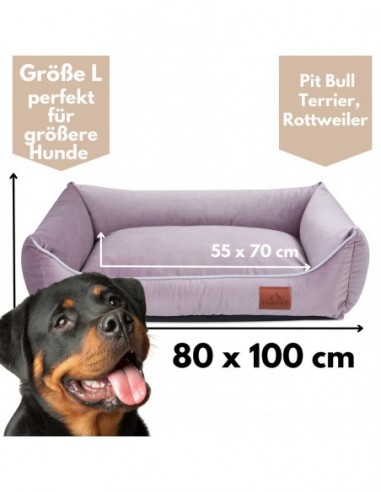 Sofa Miagio pour chien PASTEL PURPLE...