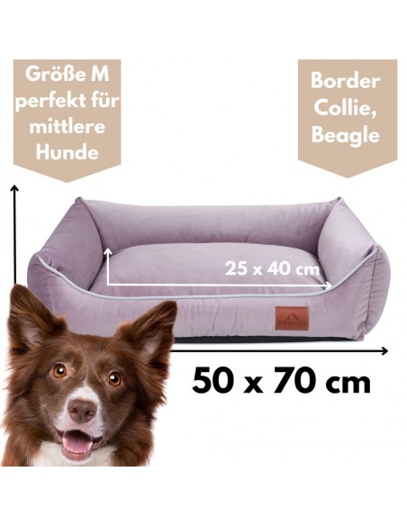 Sofa Miagio for dogs and cats PASTEL PURPLE M 70x50cm