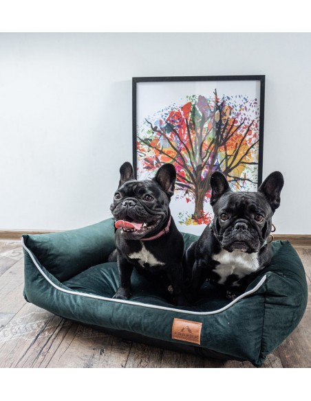 Sofa Miagio pour chien et chat DEEP GREEN M 70x50cm