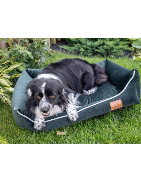Sofa Miagio pour chien et chat DEEP GREEN S 60x40 CM