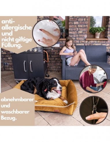 Hundesofa Miagio SPICY XL 120x90 CM