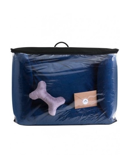 Sofa Miagio for dogs OCEAN BLUE XL 120x90 CM