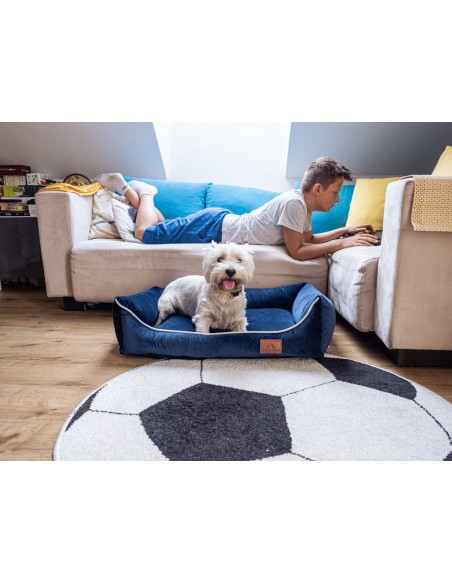 Sofa Miagio pour chien OCEAN BLUE L 100x80 CM