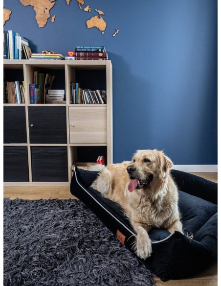 Sofa Miagio pour chien OCEAN BLUE L 100x80 CM