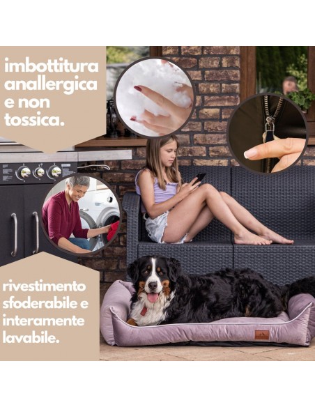 Divano Miagio OCEAN BLUE L 100x80 CM