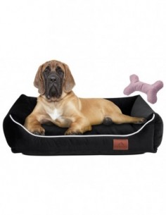 Sofa Miagio pour chien ULTRA BLACK XL 120x90 CM 2