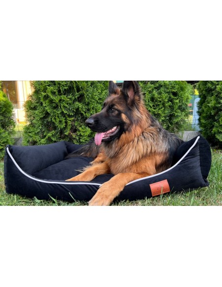 Sofa Miagio pour chien ULTRA BLACK L 100x80 CM