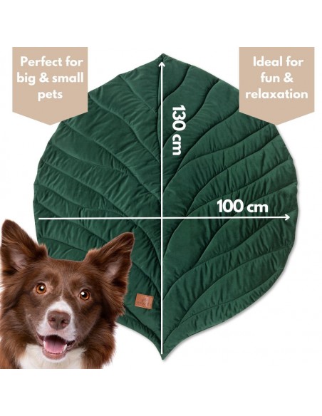 Hundematte FOGLIA DEEP GREEN